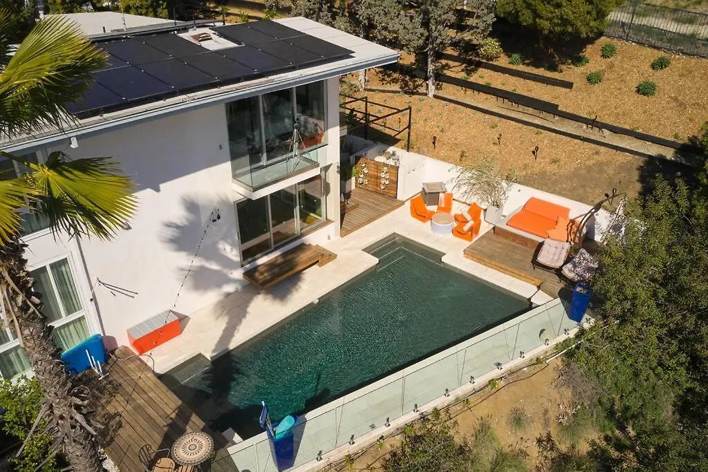 Luxe In Hollywood Hills- Modern Oasis, Pool 5 Min To Sunset Villa Los Angeles