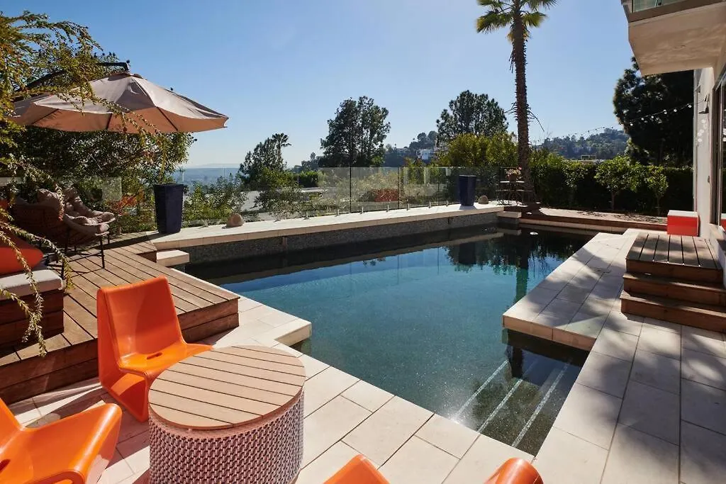 Luxe In Hollywood Hills- Modern Oasis, Pool 5 Min To Sunset Villa Los Angeles Holiday home
