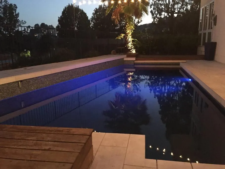 Luxe In Hollywood Hills- Modern Oasis, Pool 5 Min To Sunset Villa Los Angeles 0*,